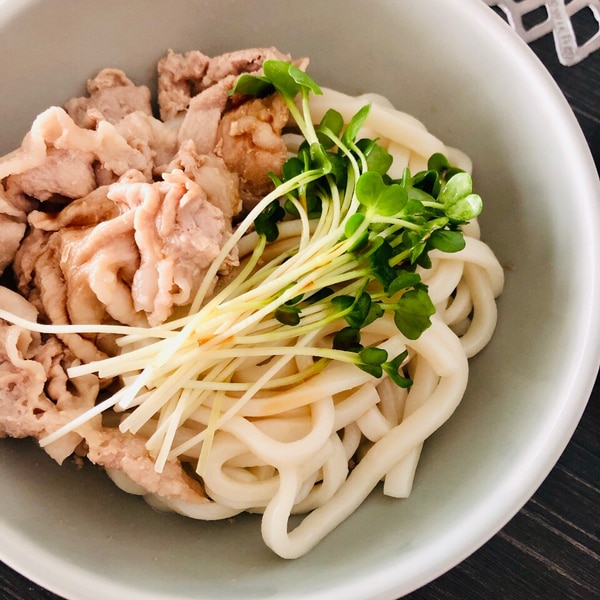冷やしぶっかけキムチうどん☆