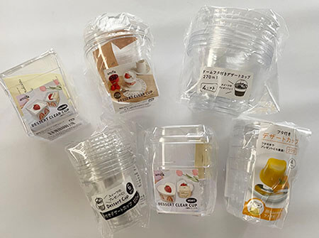 ダイソー買えるんだ？！自分で作ればプッチンし放題？！爪付のデザート容器michill byGMO ミチル