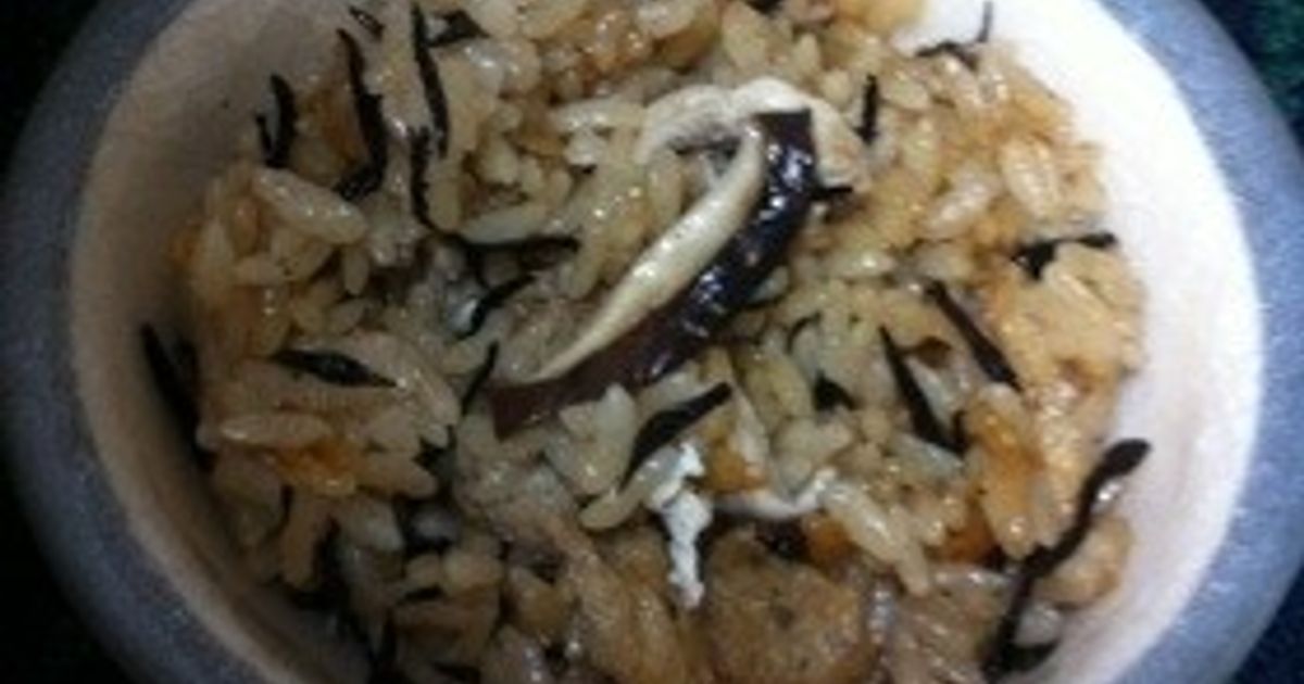 すき焼きの残り汁でPart2 鶏肉の混ぜご飯