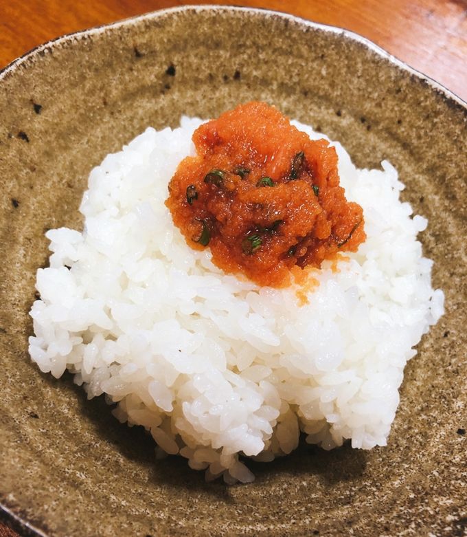 ちくわの明太子炒め