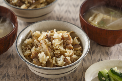手羽元の鶏飯風