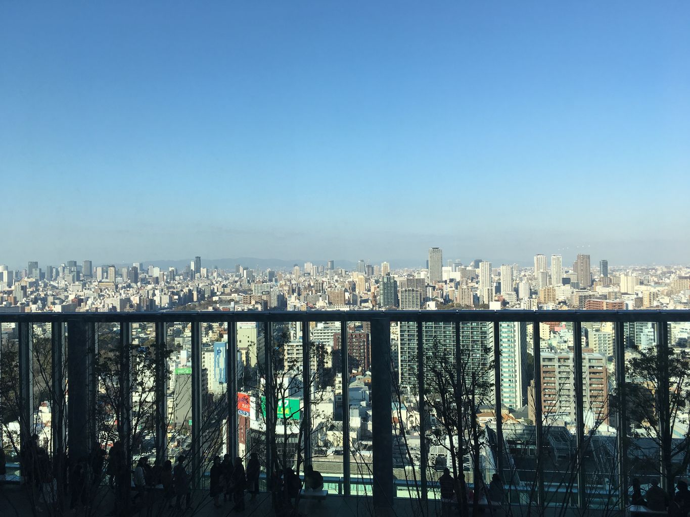 大阪 あべのハルカス 16F「屋外庭園」をお散歩 無料お出かけ日和は旅びより