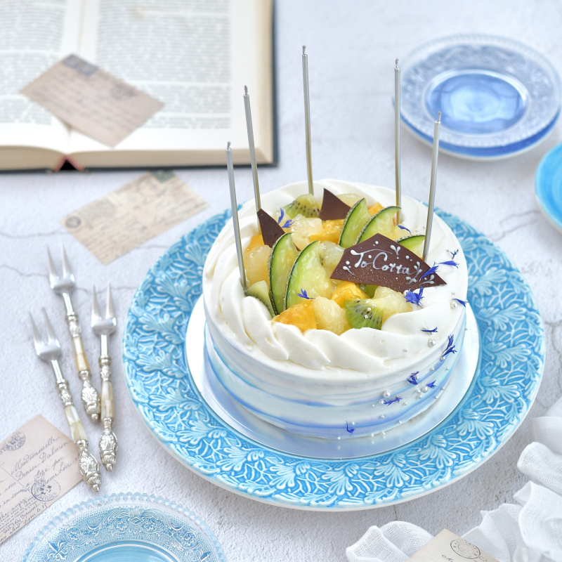 手作り バースデーケーキのおしゃれなアレンジ・飾り方のインテリア実例RoomClip ルームクリップ