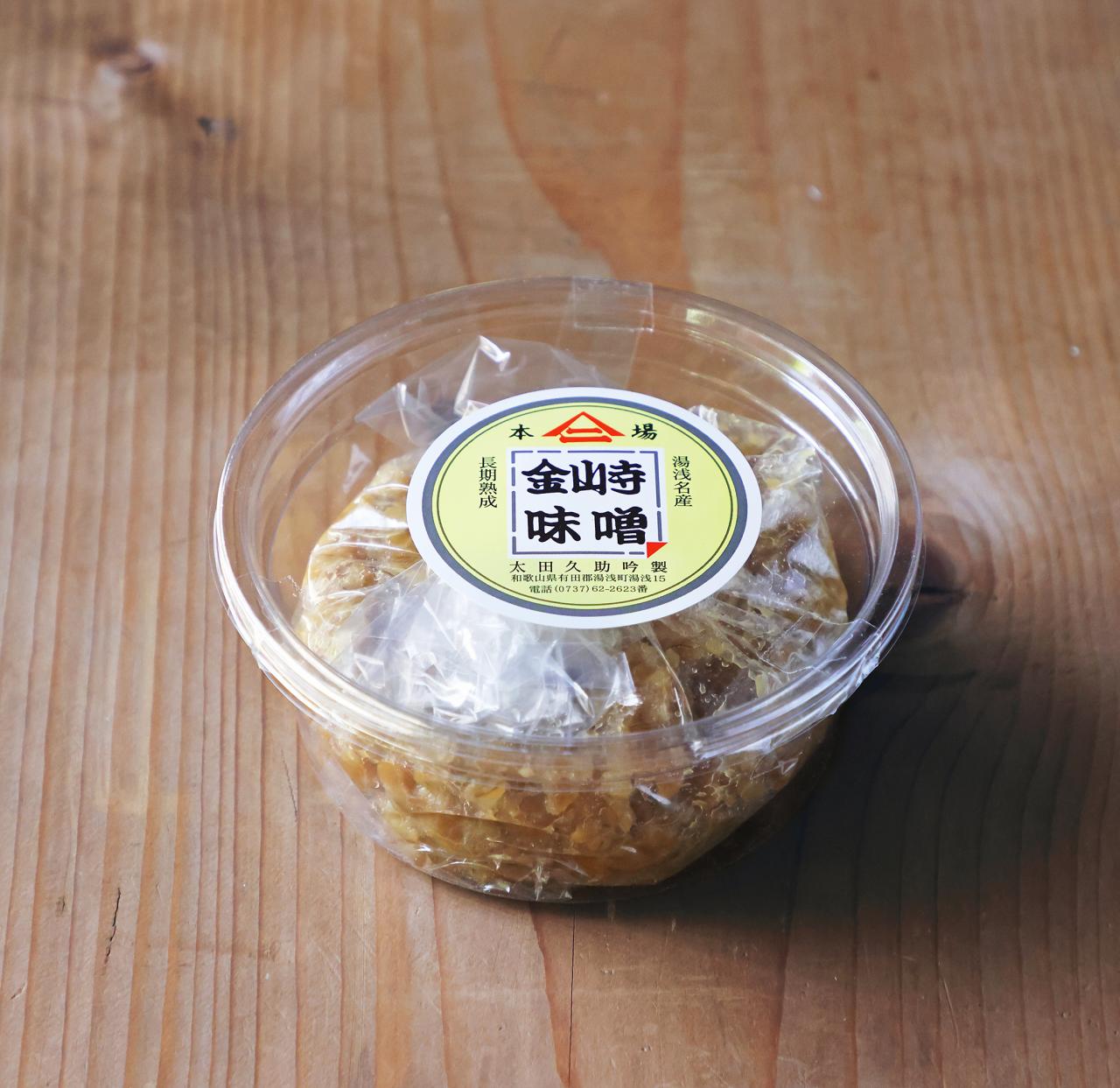 国産 金山寺味噌 140gこうじと野菜の自然な甘さ・本格派麦味噌通販ギノーみそネットショップ