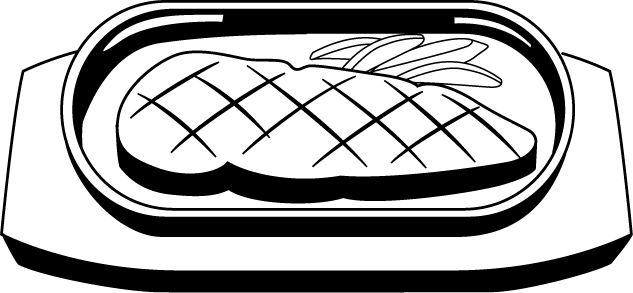 ステーキの書き方 イラストを簡単に描くポイントは?イラストの簡単な書き方あつめました