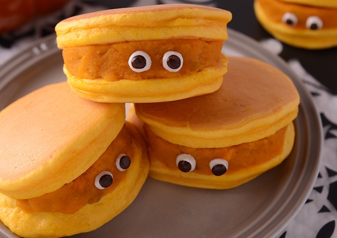 トースターで８分！簡単かぼちゃケーキ♡