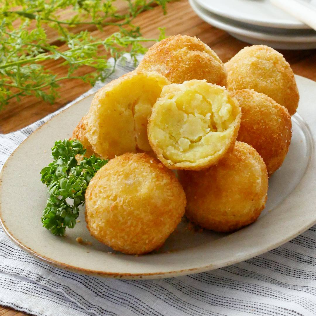 さつまいもコロッケ 肉なし 焼き芋TikTok