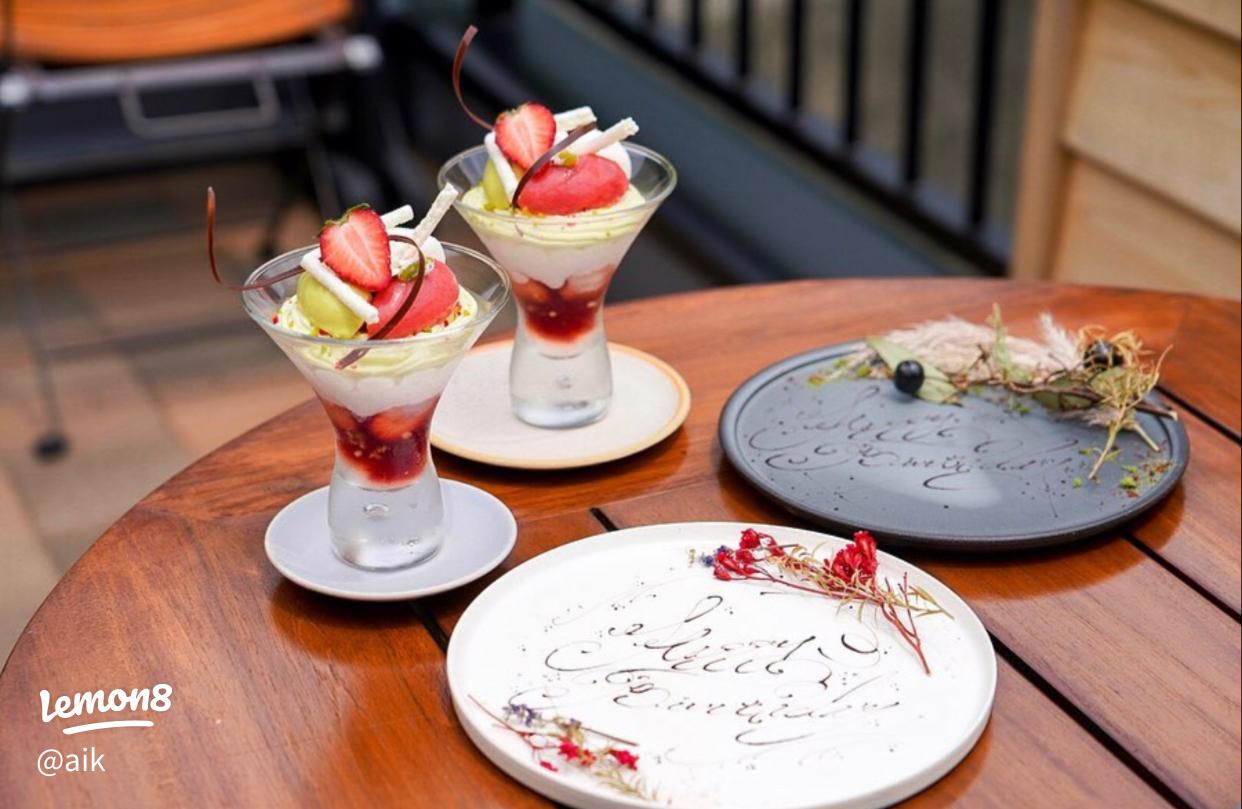 パフェに素敵な誕生日プレート！kissshot87が投稿したフォトブックLemon8