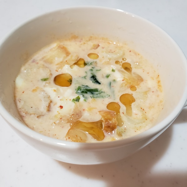 仕事終わりでも作れる レンチン坦々スープ🍲おうちごはんshots