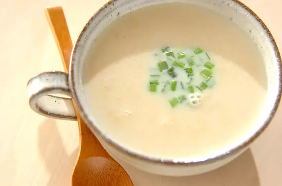 かぶと大根の豆乳ポタージュ