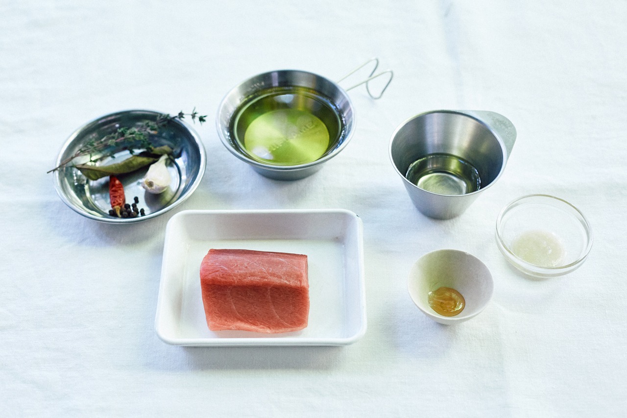 加熱用マグロで自家製ツナ☆