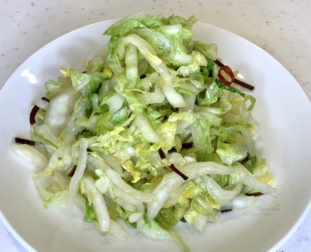 白菜 浅漬け 白だし 塩昆布TikTok