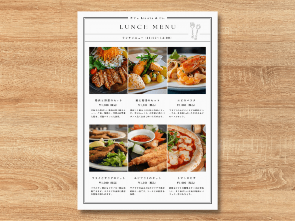 看板のメニュー表デザインを綺麗に作る4つのコツをご紹介！看板のサインシティ