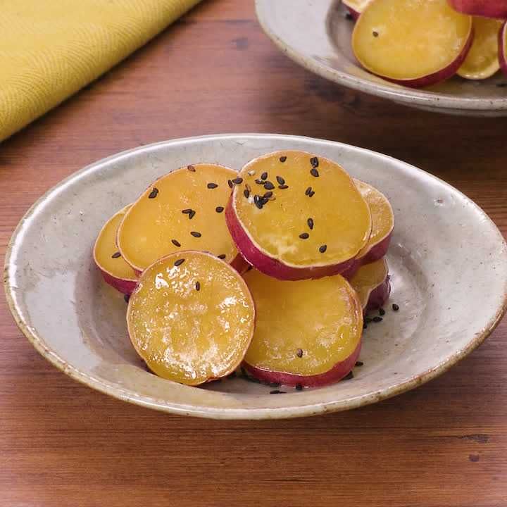 さつまいものレモン煮