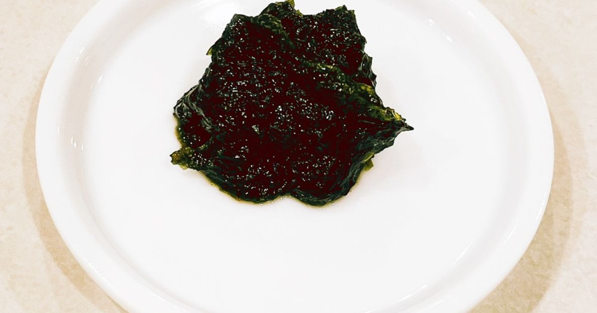 のり佃煮のぶっかけうどん