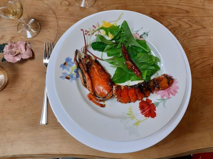 オマール海老のテルミドール