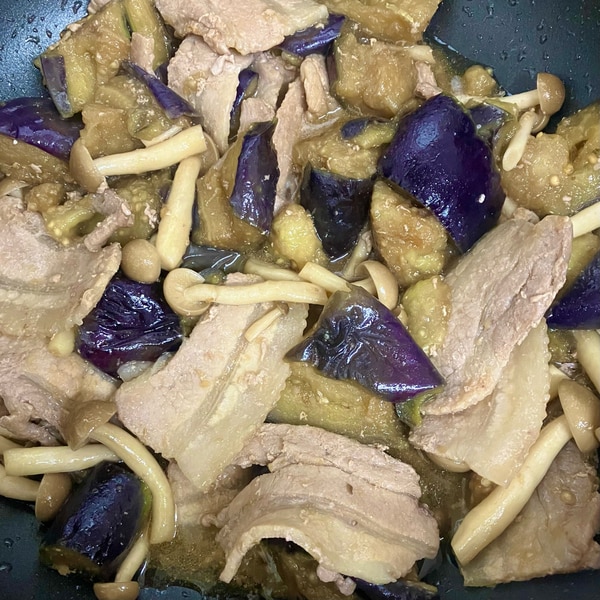 厚揚げの麻婆なす