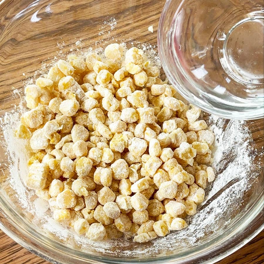 トウモロコシ唐揚