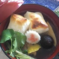 鶏肉と三つ葉のお雑煮