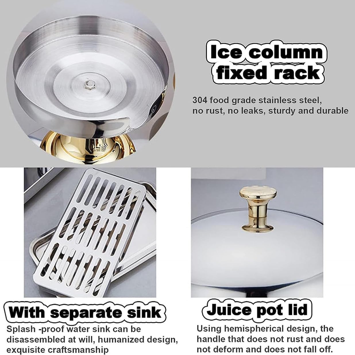 ビールディスペンサー、3L透明飲料タワーディスペンサー、パーティービールディスペンサー、カラーライトと取り外し可能なアイスチューブ付 3Lビールタワー 飲料ディスペンサー LEDカラフルシャイニングライトとアイスチューブ付き 飲み物を冷たく保つ アイスドリンク