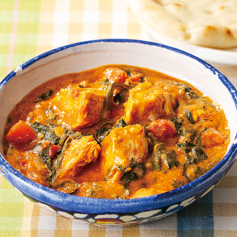 材料もシンプル！ カレールウで簡単バターチキン