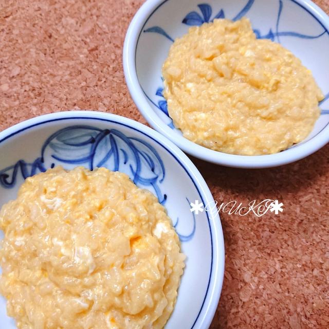 お腹に優しい＊卵おじや