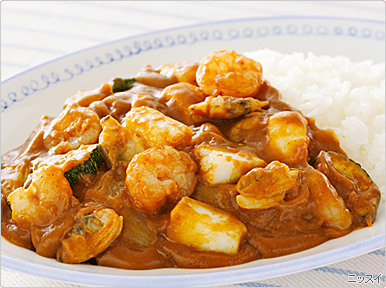 シーフードカレー シーフードミックスのおいしい解凍方法知ってる？！海鮮の旨みたっぷり♪macaroni マカロニ