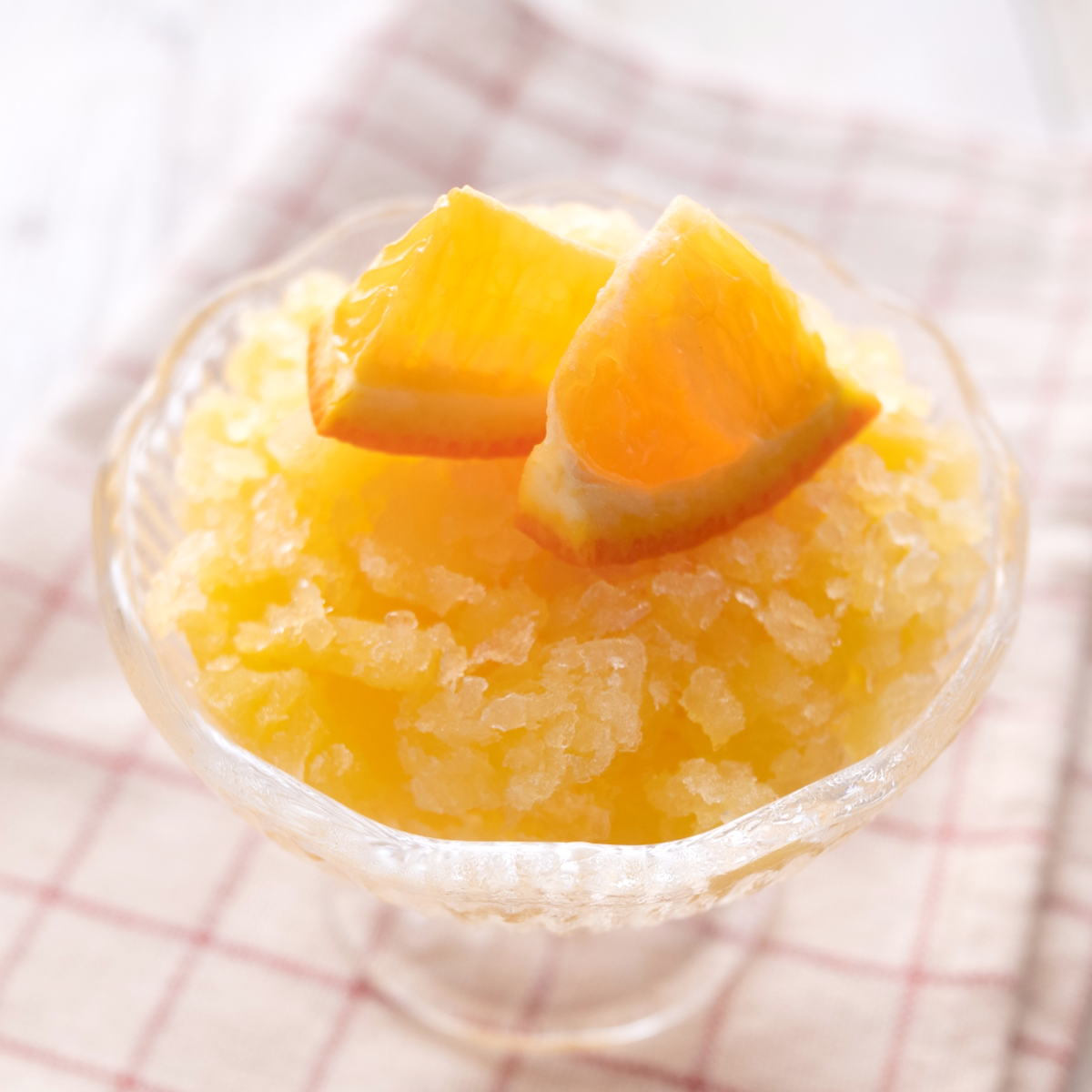 菊芋のソルベ と 唐辛子グラニテ美味しい野菜達〜フランス料理ビランシア へようこそ