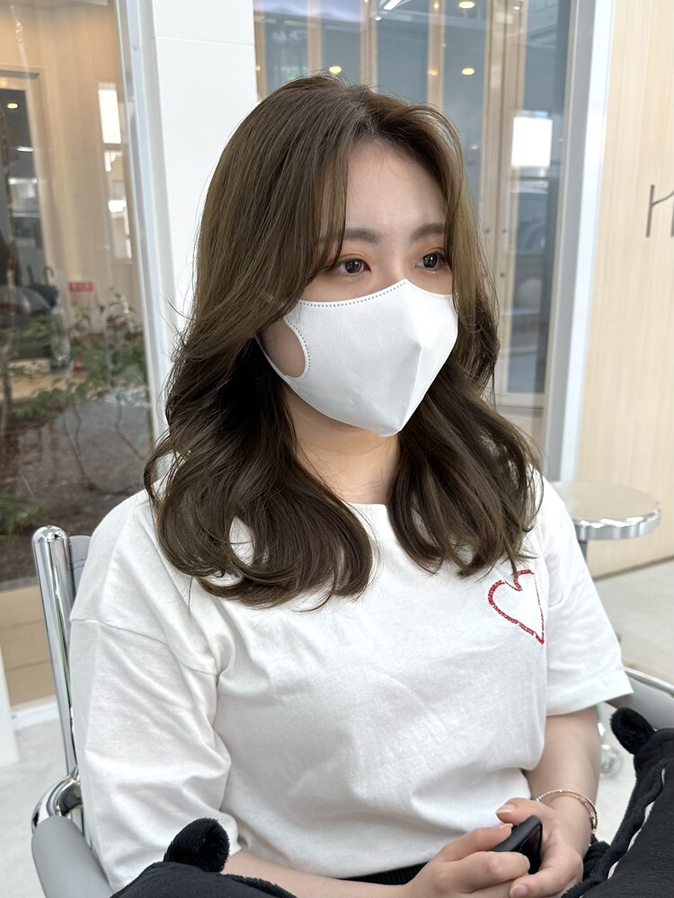 ブリーチなしで楽しむミルクティーベージュカラ