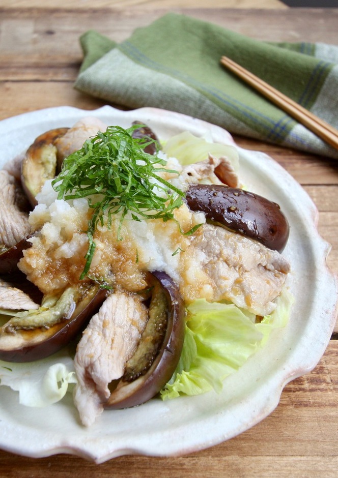 しゃぶしゃぶポン酢のさっぱり和風冷製パスタクラシル