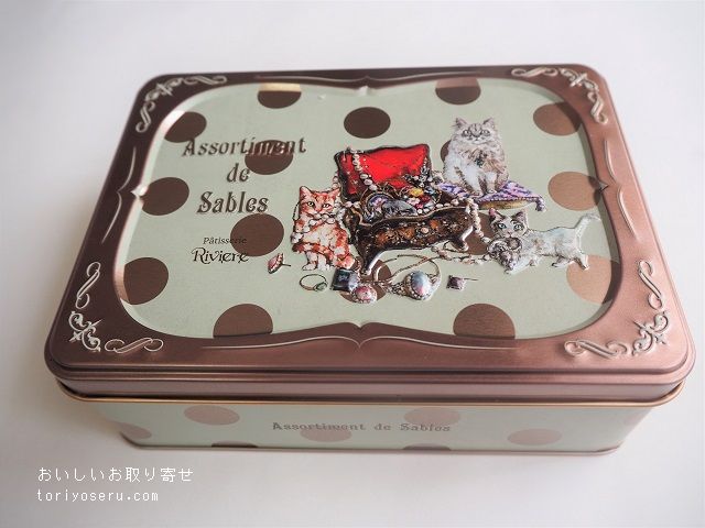 リビエール♡ラングドシャ＆マノン缶 リビエール「マノン」「ラングドシャ」クッキー缶2種nobu