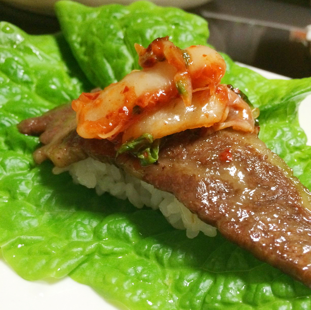 手作りコチュジャンアレンジ焼肉サンチュの万能だれ添え