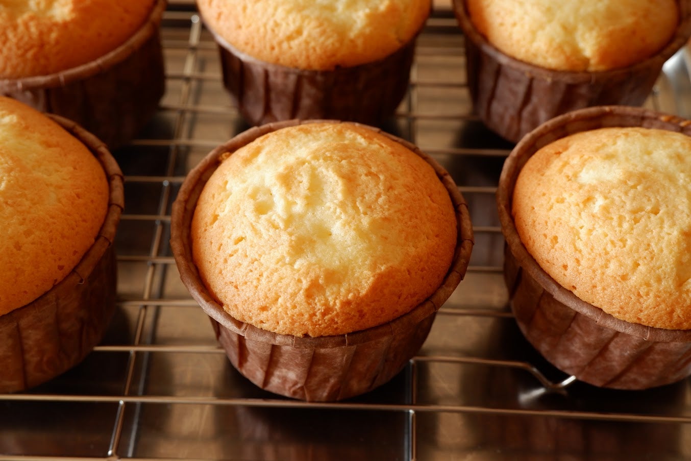 卵1個で簡単カップケーキ