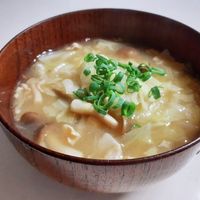 豚ひき肉と千切りキャベツの味噌汁 レシピ・作り方 by おうち料理愛好家mamayumi - 楽天レシピ