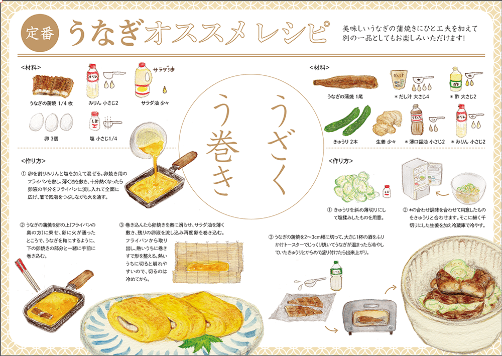 冷凍うなぎの美味しい食べ方・温め方は？解凍方法や賞味期限も紹介！特集・コラム - ディノス