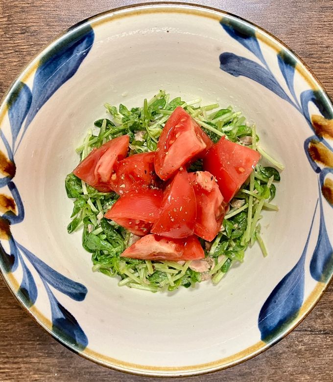 なくなるまでお箸が止まらないほどやみつき♡和風ツナトマサラダ♡ : あいのおうちごはん Powered by ライブドアブログ