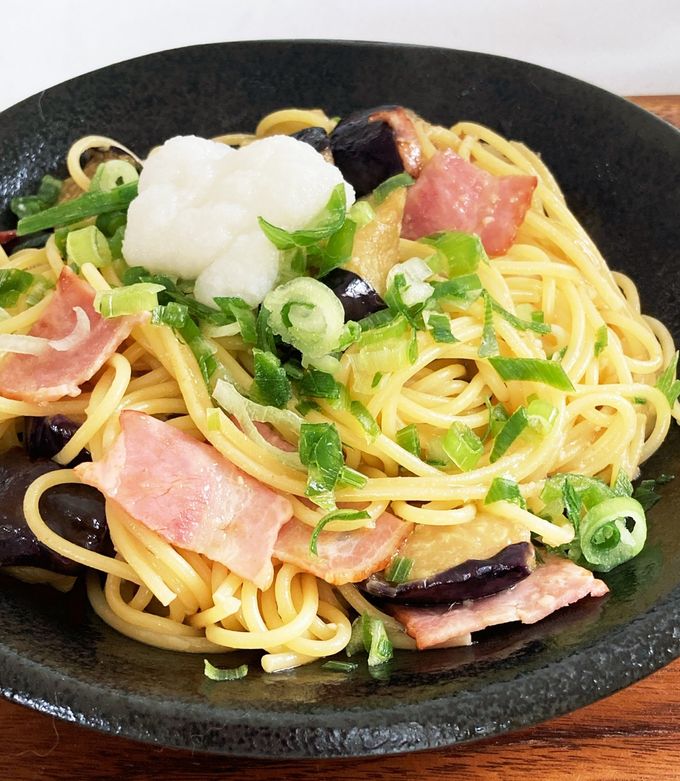 ♡超簡単おすすめ♡ベーコンとなすの和風パスタ♡バター醤油 時短 節約: Mizukiオフィシャルブログ「奇跡のキッチン」 Powered byライブドアブログ