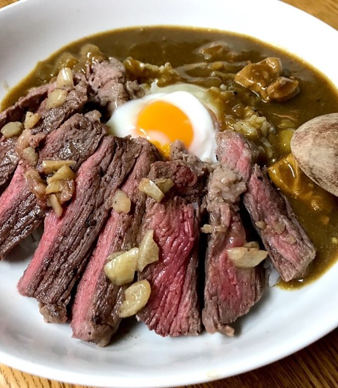 牛ステーキのスパイスカレー - TH69のときど記ログ