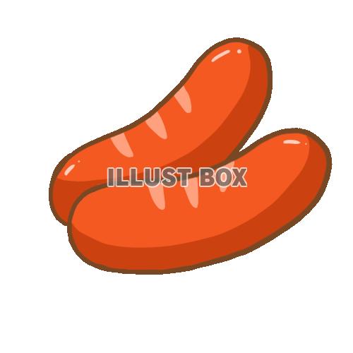 ソーセージの手書き筆絵風イラストのイラスト素材116849245- PIXTA