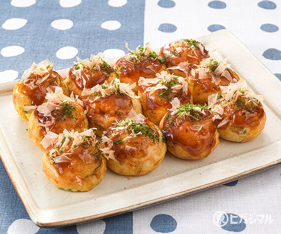 強力粉でたこ焼き・レシピ♪