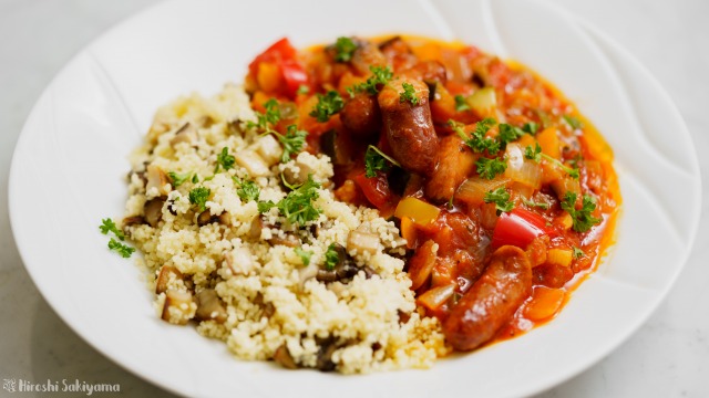 豚肉と夏野菜のトマト煮銀の森レシピ