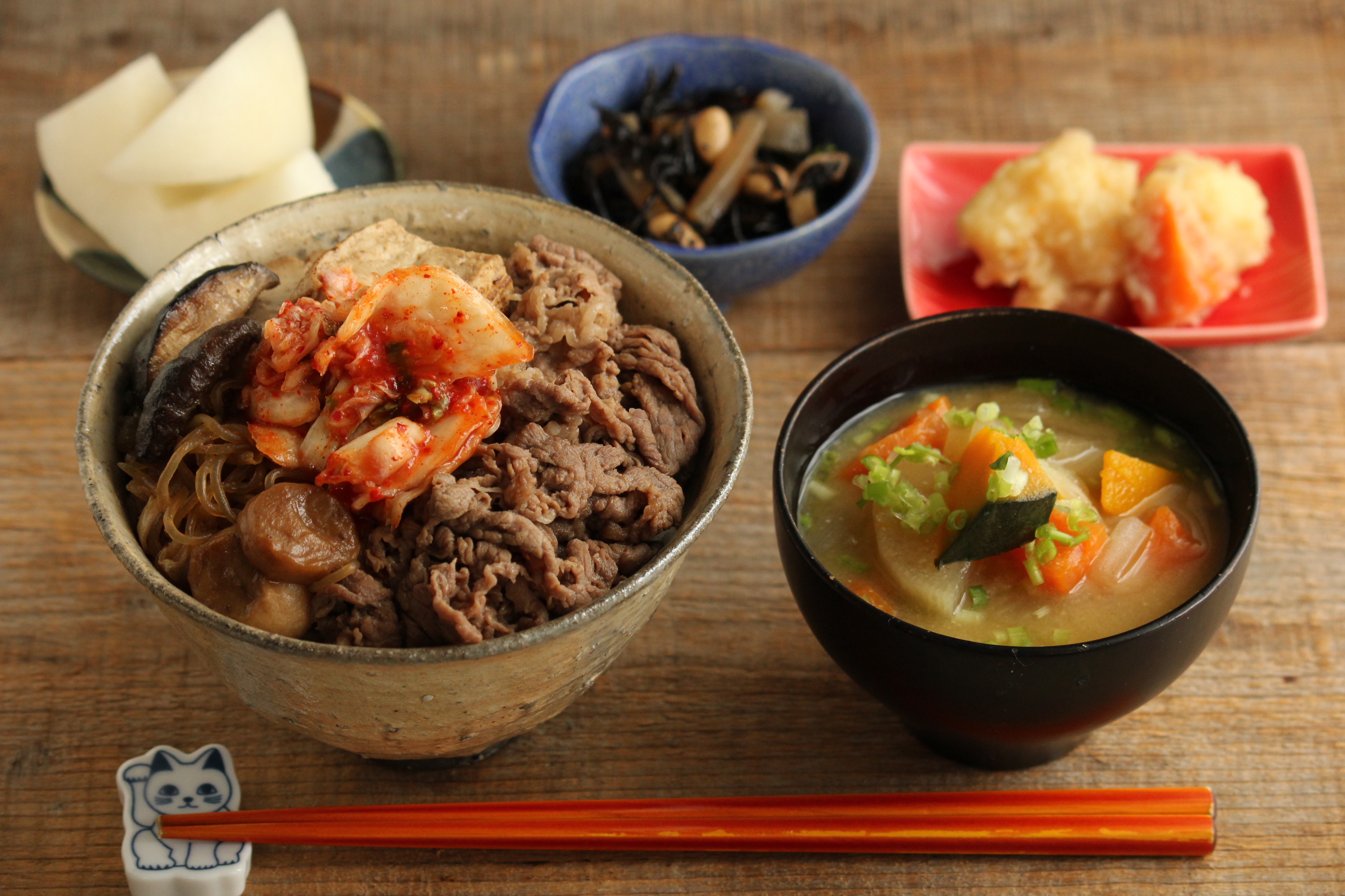 夕食 牛肉の野菜巻きの献立米穀安定供給確保支援機構：米ネット