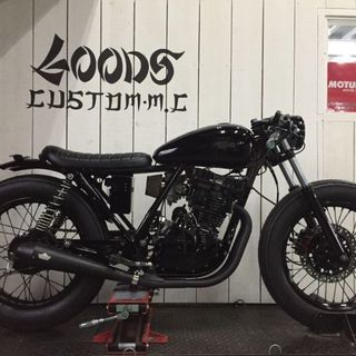 GB350 フルカスタム カフェレーサ