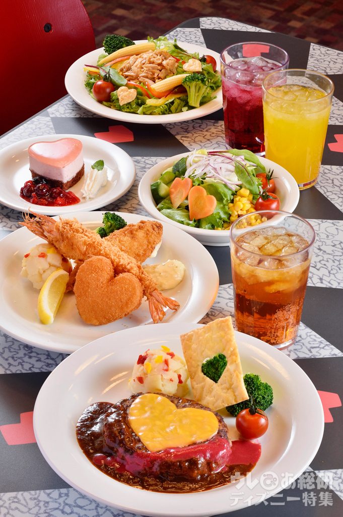 ふしぎの国のアリス』の世界で楽しめる！東京ディズニーランド｢クイーン・オブ・ハートのバンケットホール｣グランドメニュー