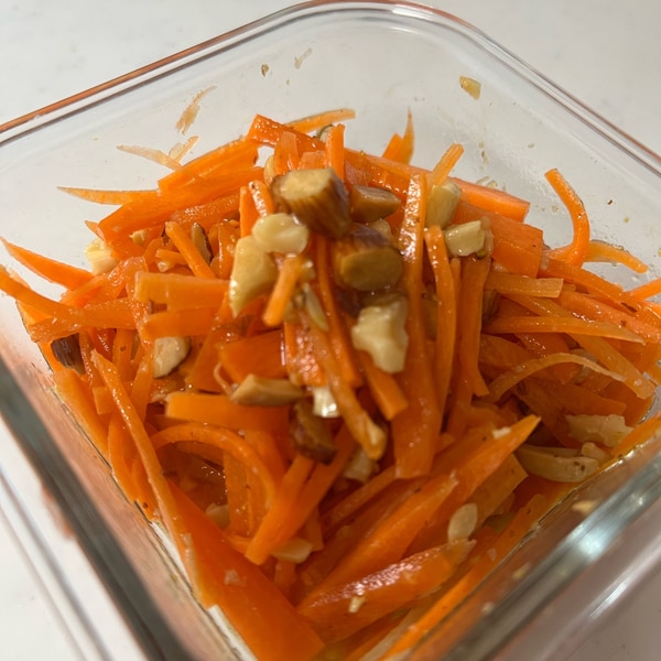 ハニーマスタードのキャロットラペ さっぱり♪付け合わせに◎