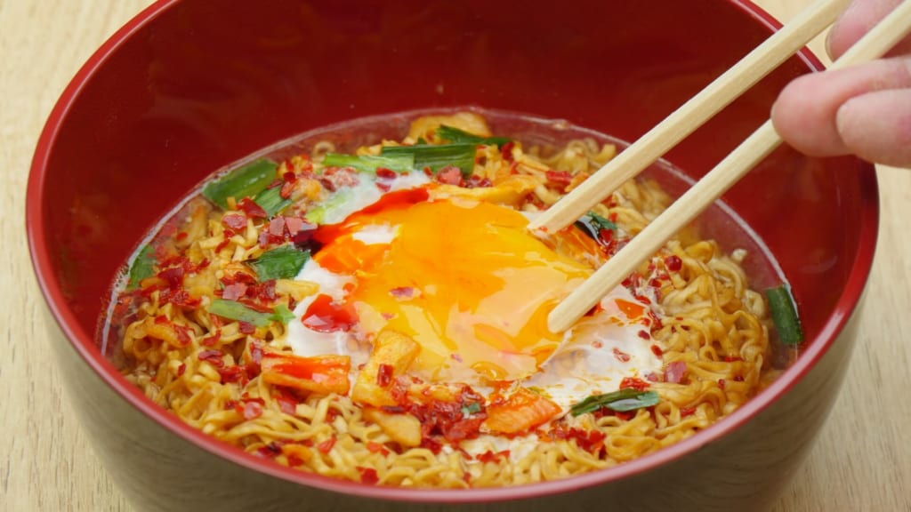 チキンラーメンのピリ辛アレンジレシピ5選！キャンプ・アウトドア情報メディアhinata