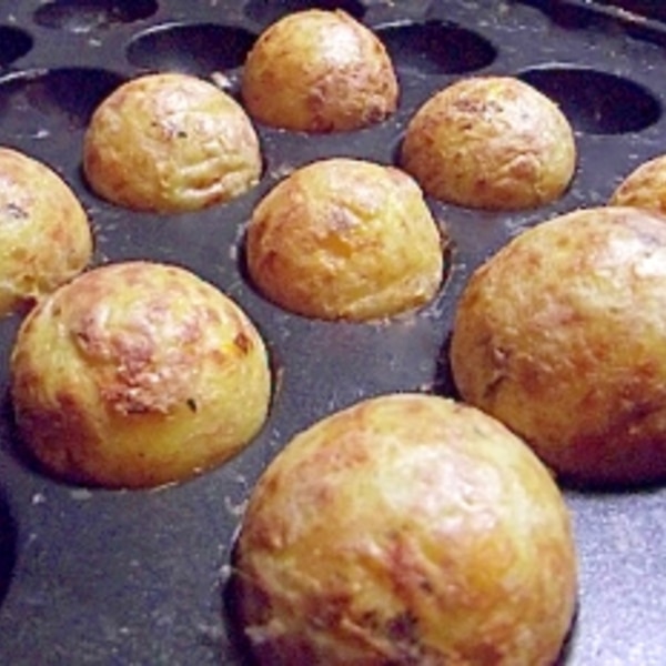 もちもちに仕上がる！ 強力粉で作るたこ焼き