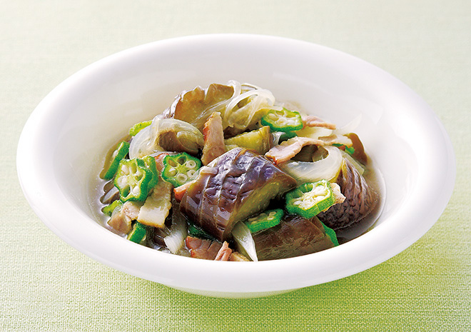 丸ごとナスの 揚げ浸し イタリア風の出汁で無限常備菜！ファビオ流茄子の揚げ浸しの作り方