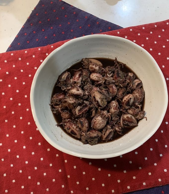 ご飯がすすむ☆小ヤリイカと大根の煮物