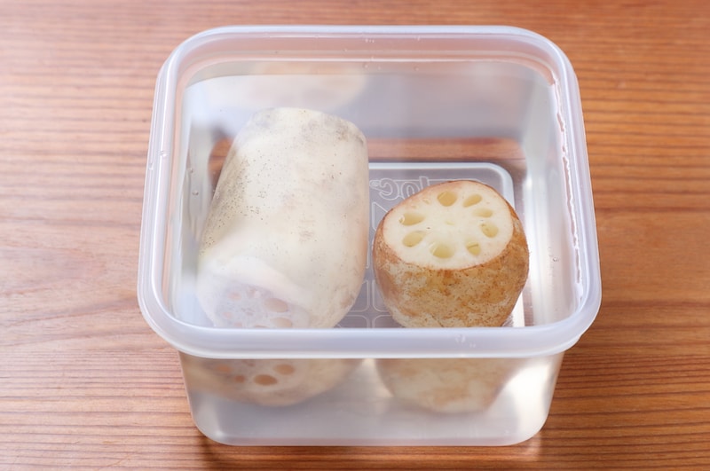れんこんの冷凍保存方法蓮根の冷凍